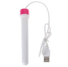 Usb отверстие теплее применимо нагревательный стержень силикон влагалища киска мужчины мастурбация нагревательный стержень для всех мастурбация продукты секса