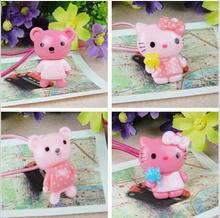 2015 Baby girl’s styling tool hello kitty elastic hiar bands headwear hair accessories for women kids make they cute lovely