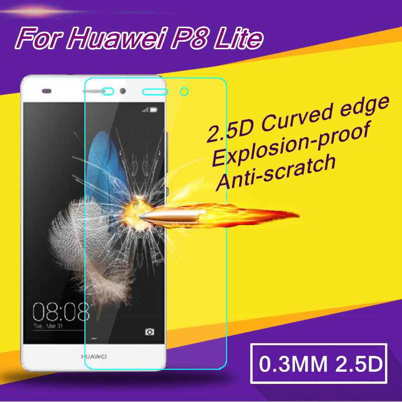 Huawei P8 Lite Tempered Glass Screen Protector HD Clear Tempered Glass Protective Film For Huawei P8