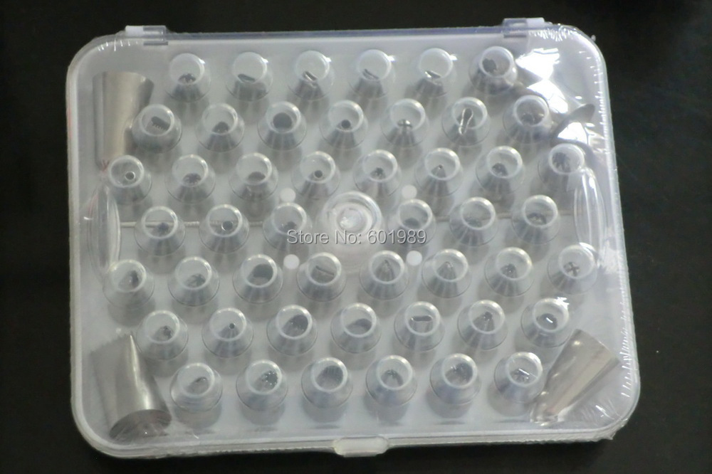 52 Icing Nozzles Pastry Tips Cake Decorating Sugarcraft ...