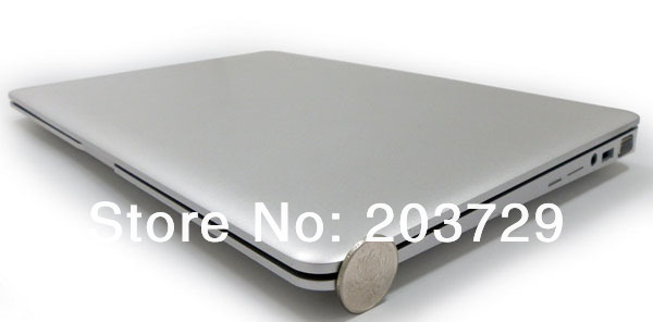Hot sale 14 1 Inch Intel Dual core P9700 Laptop Win7 Win8 4GB 320GB Keyboad Language