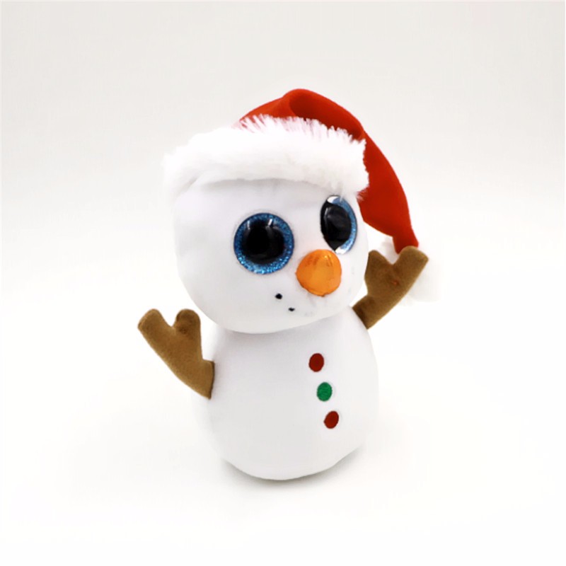 small snowman stuffed animal