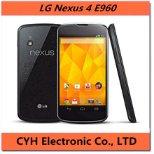 Original LG Nexus 4 E960 Unlocked GSM 3G Android WIFI GPS 4.7” 8MP 16GB Quad-core cell phone