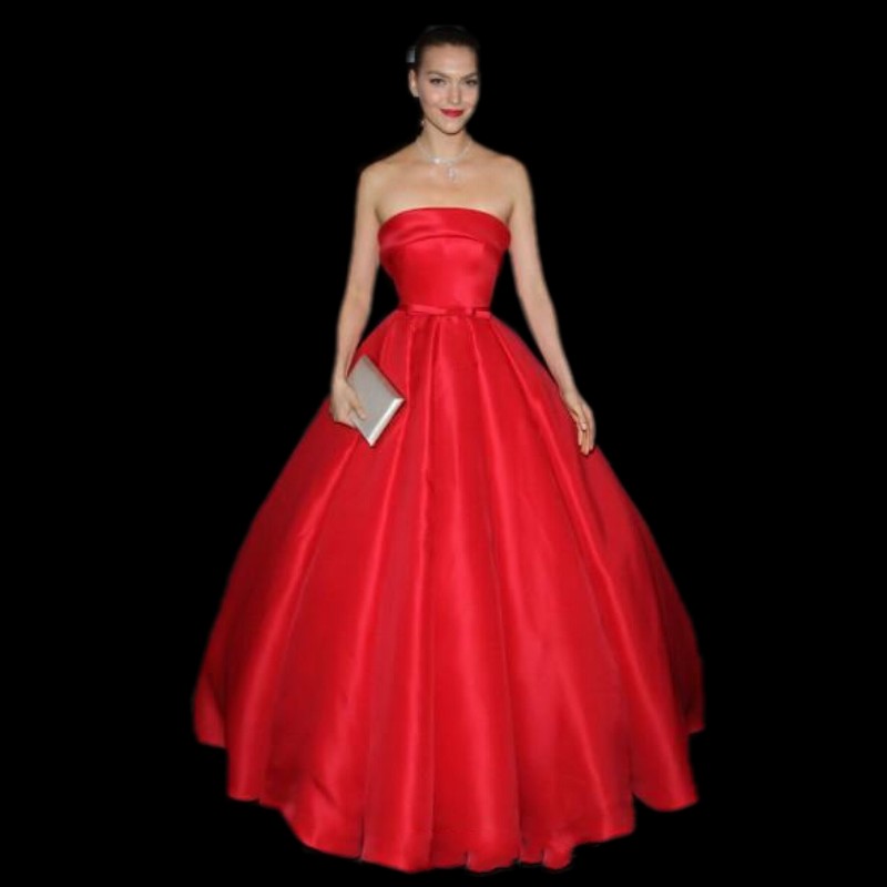 Red Ball Gown Prom Dresses - Plus Size Prom Dresses