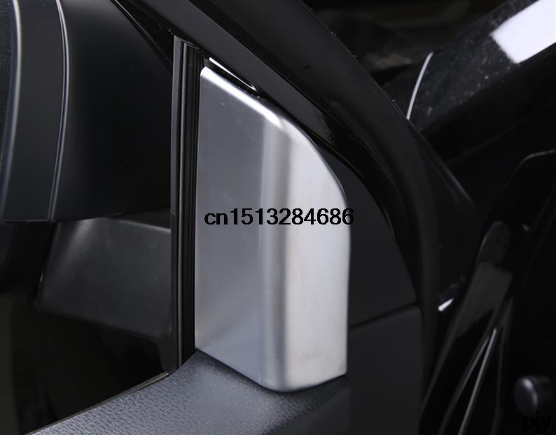ABS Chrome modified decorative audio speaker cover ring 2pcs for Toyota 2015 Highlander accessories