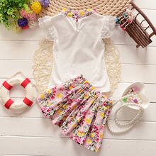 2015 Summer baby girls clothing sets children s clothing T shirt skirt girls 2 pieces clothes