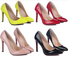 Women pumps Red bottom sole pumps high heels shoes for women thin heel pumps pointed toe shoes sexy thin heels nude pumps women