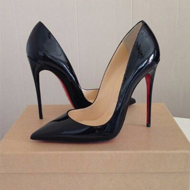 red bottom high heels size 10 Sexy Pointed Toe Comfortable Dress ...