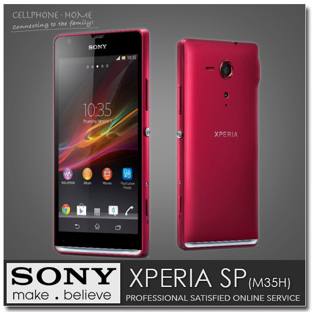 Sony xperia sp m35h 8  4.6 ''  1.7  8mp wifi gps nfc 3  android os 4.1   