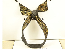 Vintage Fashion Handmade Embroidery Black Lace Leather Hairbands In Women Girls Casual Lovely Bowknot headwear headbands