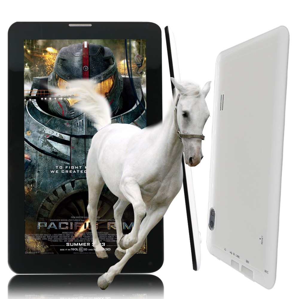 7 Inch Andrroid4 4 Dual Core Tablet pc WiFi 2G Phone Call 512MB 4GB SIM Card