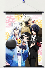 Home Decor Japanese Anime Wall Scroll Poster Gugure! Kokkuri-san Cosplay Art