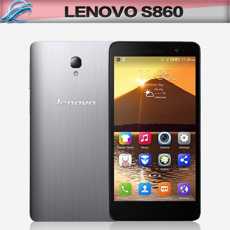 Original Lenovo S860 Cell phones Quad Core MTK6582 5 3 IPS HD Touch Screen Android Smartphone