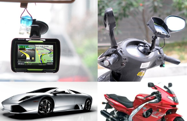 4.3inch Touchscreen Waterproof Motorcycle GPS Navigation NAV 8GB19