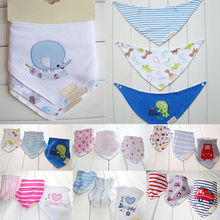 3pcs set Baby Bibs High Quality Cotton Bandana Bibs Para Bebe Infant Saliva Towel Babadores For