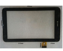 New 7 inch tablet capacitive touch screen TPC1210 VER2.0 TPC1210 VER3.0 black free shipping