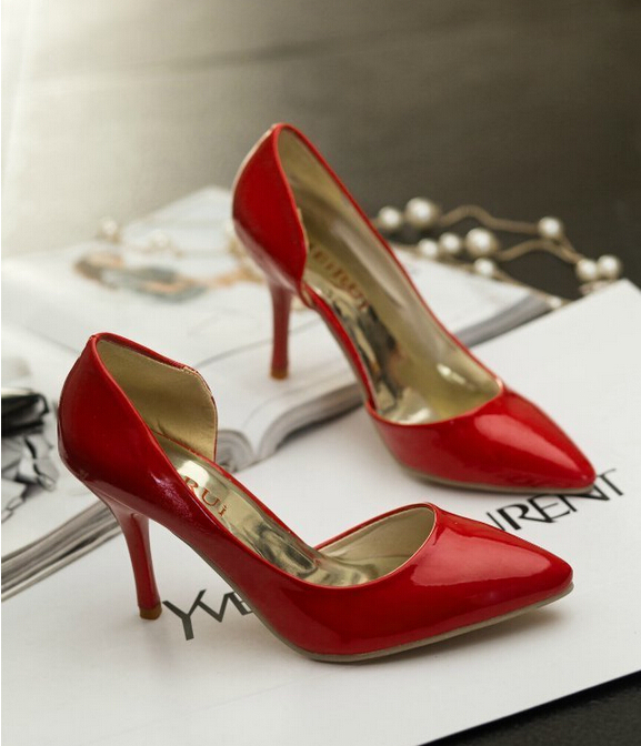 Designer Women Shiny Crocodile Snake Pumps Sexy Pointed Toe High Heels Spring Autumn Shoe Wedding Party