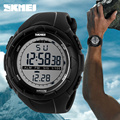 2017 Skmei Brand Men Sports Watches Fashion Casual Wristwatches Multifunctional LED Digital Military Watch 50M Dive