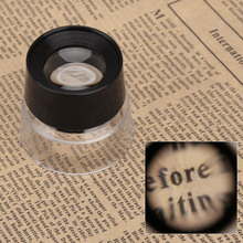 10X Multifunctional Cylinder Eye Magnifier Magnification Loupe Lens Magnifying Glass Tool Lupa for Jewelry Watch Coin
