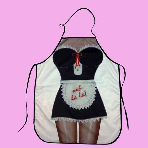 New Women Mens Sexy Funny Aprons Novelty Naked Kitchen Cooking BBQ Party Apron