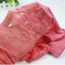 Baby Kids Girls Ballet Dance Lace Modal Leggings Cropped Capris Pants 2 7Y