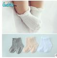 Spring Summer Sweet Girls Fashion Princess Lace Mesh Cotton Socks For Kids Socks Brand Children Short