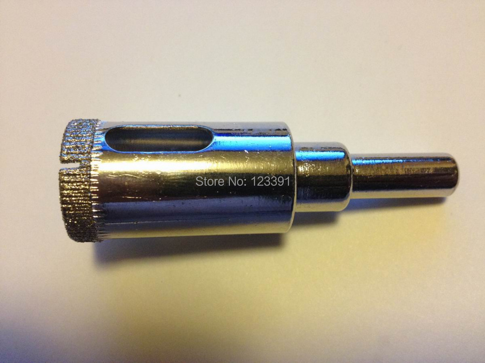 Free shipping of high quality 2 steps diamond marble hole saw tile core bit 25 65mm