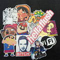 5pcs Stickers Car Styling Mix Skateboard Laptop Luggage Snowboard Car Fridge Phone DIY Vinyl Decal Motorcycle