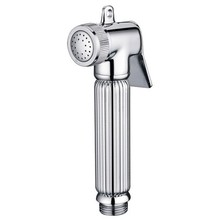 free shipping High quality brass shattaf handle Shower Head Bidet Sprayer With 1.5m stainless steel hose and ABS wall base