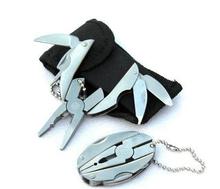 1pc Survival Gear Tool Multi Functional EDC Tool Adjustable Wrench Jaw Screwdriver Pliers Knife Tool Set