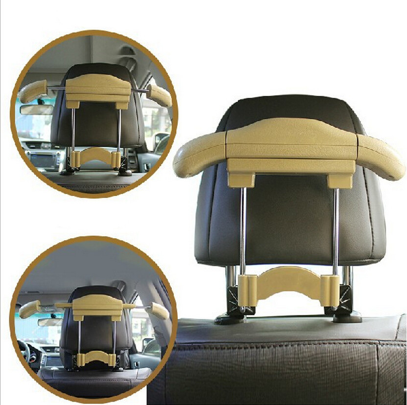 New hanger Retractable Stainless Steel Car Seat Coat Suit Jacket