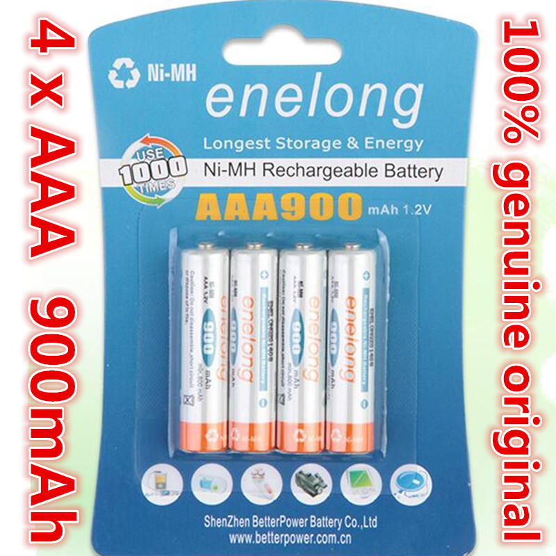 4 шт. 100% подлинные установлена карта BPI специальные раз enelong AAA никельные аккумуляторная батарея 900 мАч