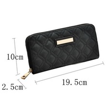 Hot Selling Brand Design Wallet Purse Long Women Wallets PU Leather High Grade Day Clutch Bag