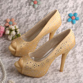 20 Colors Custom Handmade Super High Heels Platform Shoes Size 9 Wedding Gold Party Dropshipping