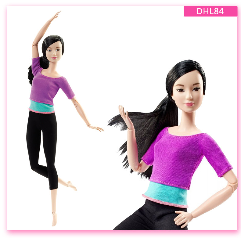 orijinal barbie bebek 6 stil jimnastik yoga sonsuz hareketi cesitleri barbie bebek kiz noel dogum gunu oyuncaklar hediye dhl81 doll girl doll styleoriginal barbie doll aliexpress