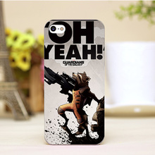 pz0004-54-9 For Guardians of the Galaxy cartoon Design cellphone transparent cover cases for iphone 4 5 5c 5s 6 6plus Hard Shell