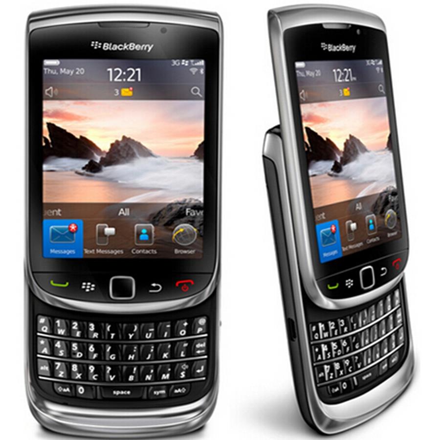Blackberry Torch 9800 Original Unlocked Cell Phones 5 MP Camera 3 2 Inch Screen Wholesale