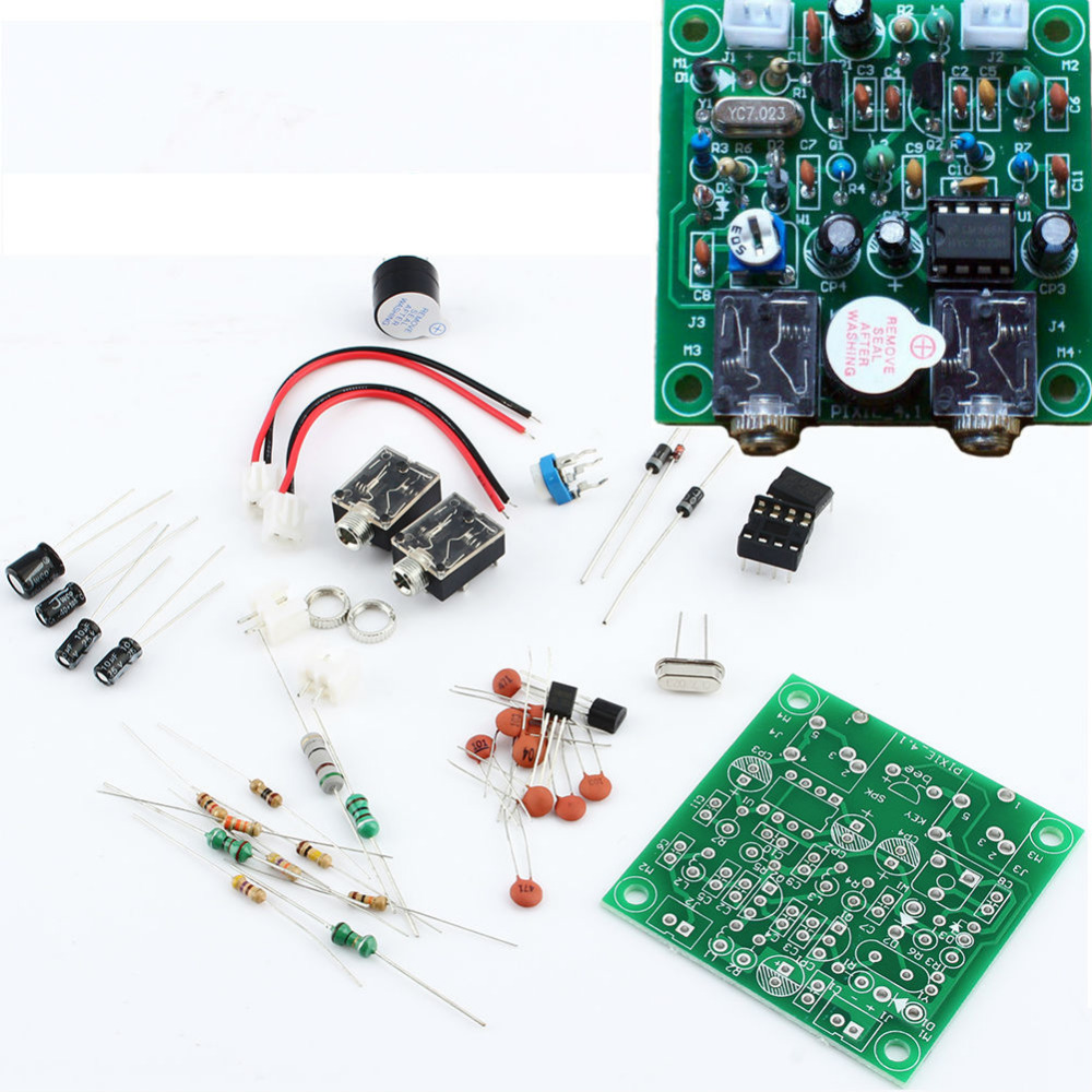 QRP Pixie Kit CW 40 MeteShortwave Receiver Transmitter 7.023MHz DIY
