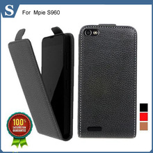 Factory price , Top quality new style flip PU leather case open up and down for  Mpie S960, gift