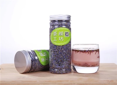 Гаджет  herbal tea lavender dried flower tea edible 50g canned lavender tea good for sleep relax nerves  None Еда