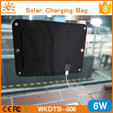 Shenzhen workingda smartphone accessories usb mini charger /cargador del panel solar/solar folding bag for mobile phone