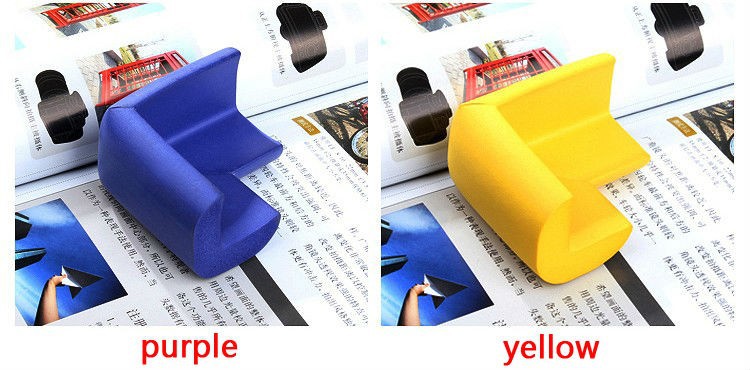 4PcsLot Children Baby Kids Safe Safety silicone Protector Table Corner Edge Protection Cover Children Edge & Corner Guards (10)