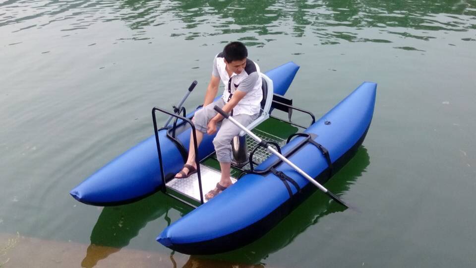Pontoon Boat Picture in Rowing Boats from inflatable boat,kayak,surf