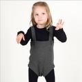 2016 baby kids clothes sleeveless rompers pp pants cotton children clothes ins hot knitted suspenders overalls