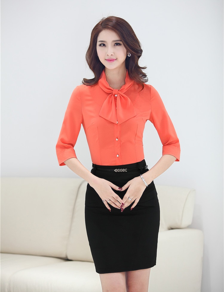 Fashion Office Uniform Designs Women Skirt Suits With Two Piece Skirt And Top Sets Blouses ... Fashion Office Uniform Designs Women Skirt Suits With Two Piece Skirt And Top Sets Blouses ...