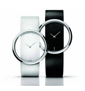 Relojes Mujer 2015 New Fashion Leather Quartz Watch Women Transparent Minimalism Dress Watches For Ladies Reloj