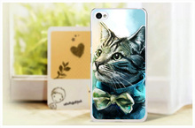Popular Hot Animal Pattern Lion Tiger Owl Painting Case Cute Colored Drawing Hard Plastic For Lenovo