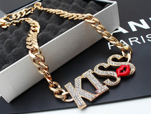 2014 New arrive KISS  short necklace for women XL627