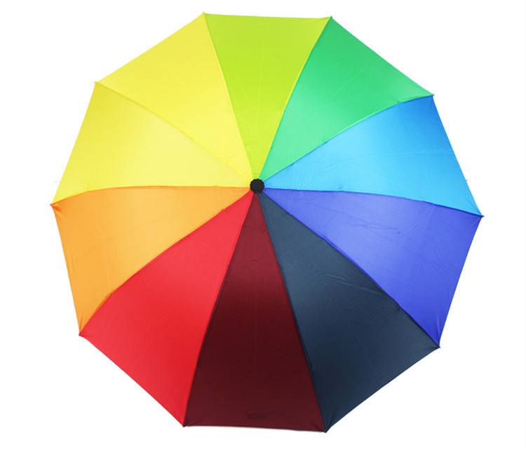 Free Shipping Fashion Men Women Rainbow Umbrella B...