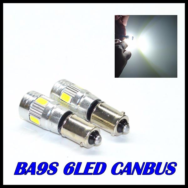   2 ./ Canbus BA9S   6led 5630 5730    Canbus T4W  , Ba9s      